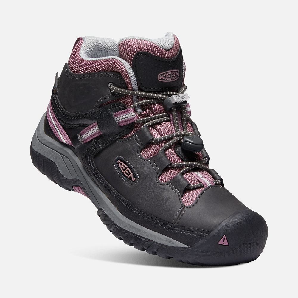 Keen Outdoor Bot Çocuk Siyah - Targhee Waterproof - Türkiye JYWD29160